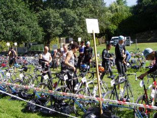 Terceira proba do Campionato Galego de Triatlón en Vilagarcía