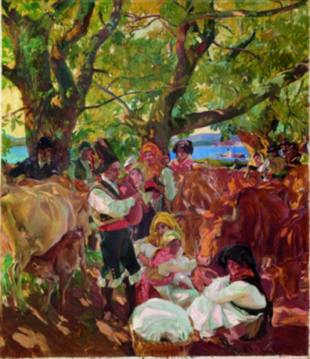 "Galicia. La romería", 1915, Hispanic Society of America, Nova York