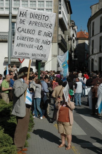 Manifestación Queremos Galego